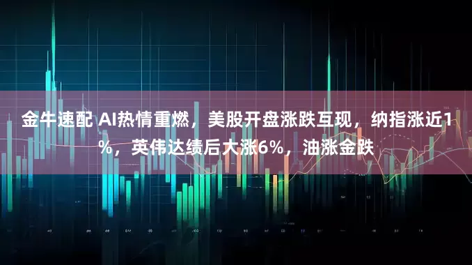 金牛速配 AI热情重燃,美股开盘涨跌互现,纳指涨近1%,英伟达绩后大涨6%,油涨金跌